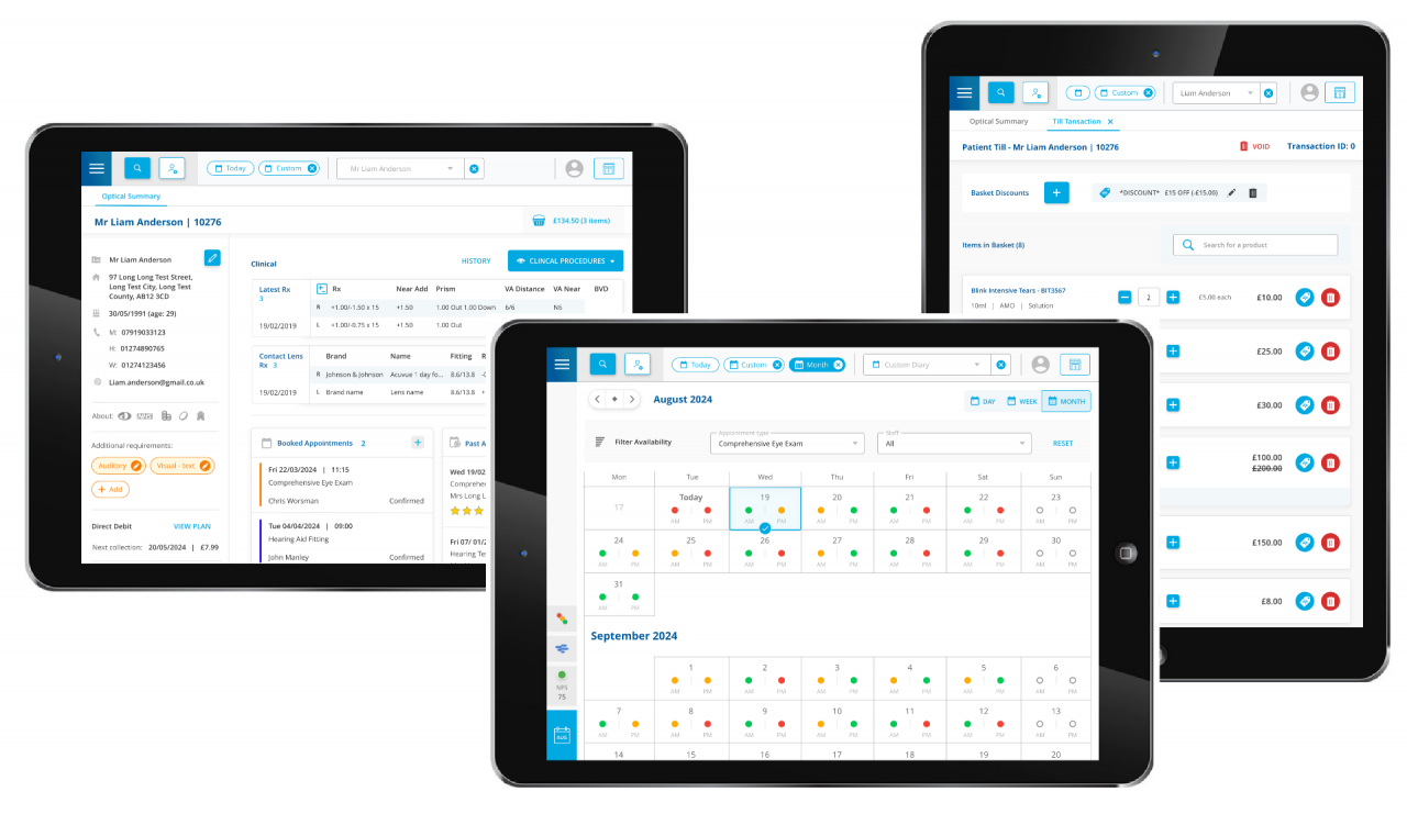 Optix Optician Business Management Software